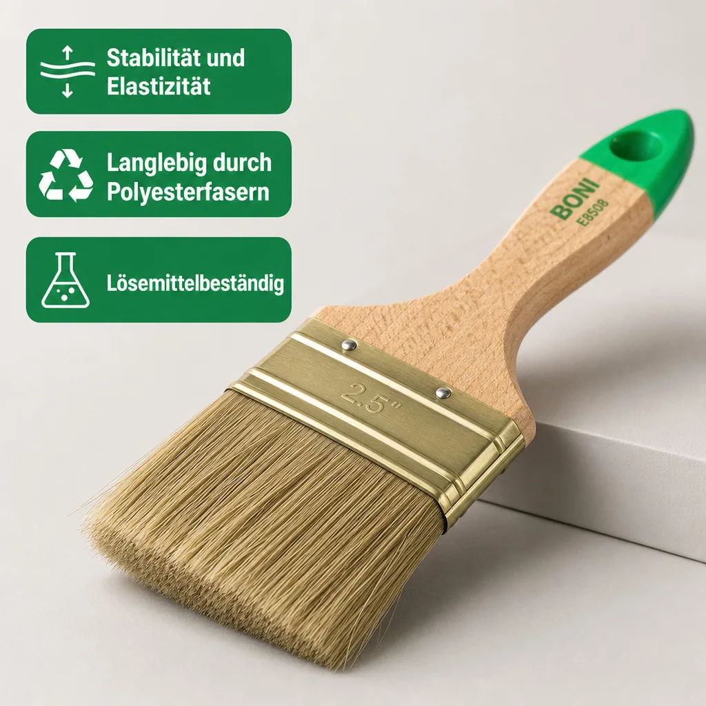 Ölfarben Pinsel, Flachpinsel 65mm, , für Lacke