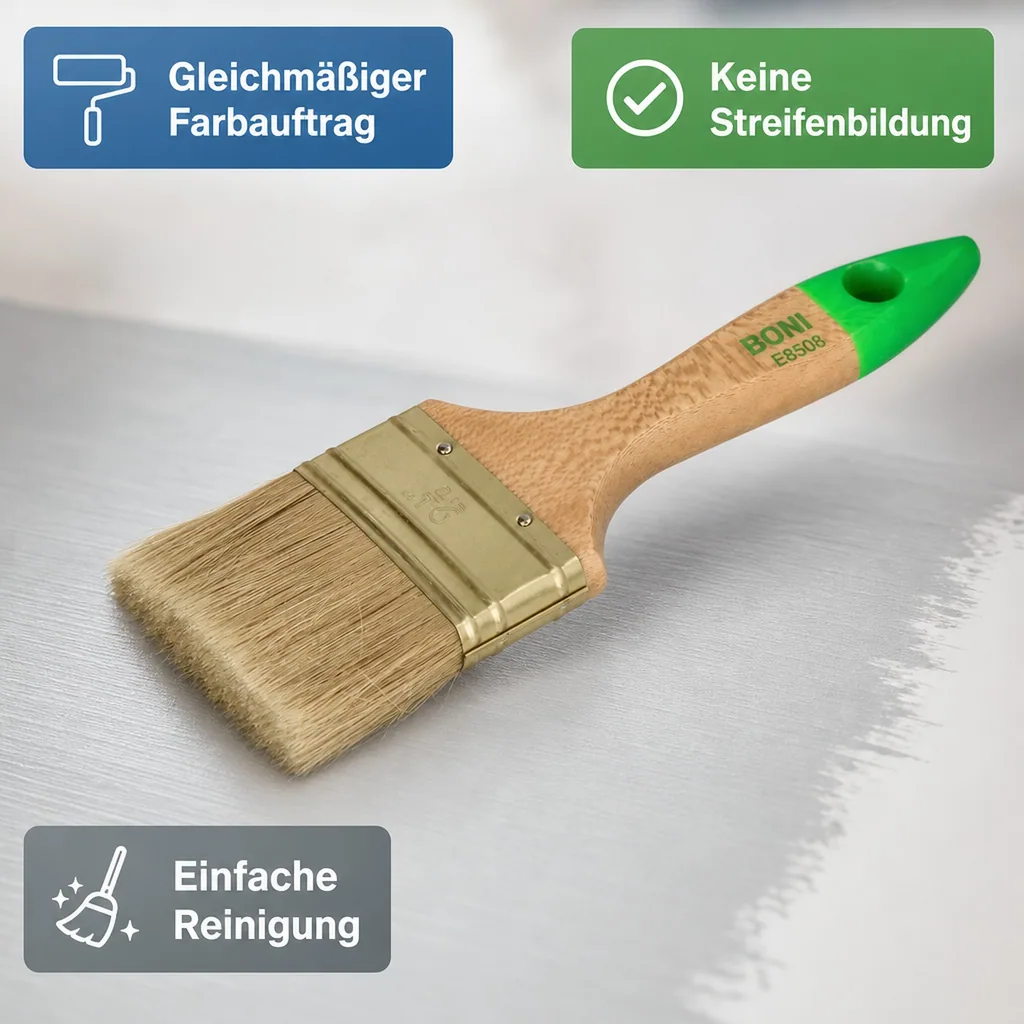 Ölfarben Pinsel, Flachpinsel 65mm, , für Lacke