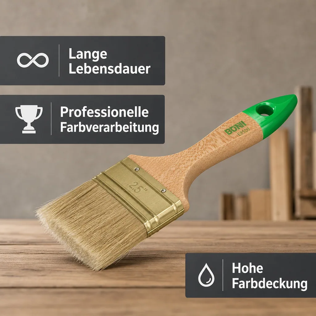 Ölfarben Pinsel, Flachpinsel 65mm, , für Lacke