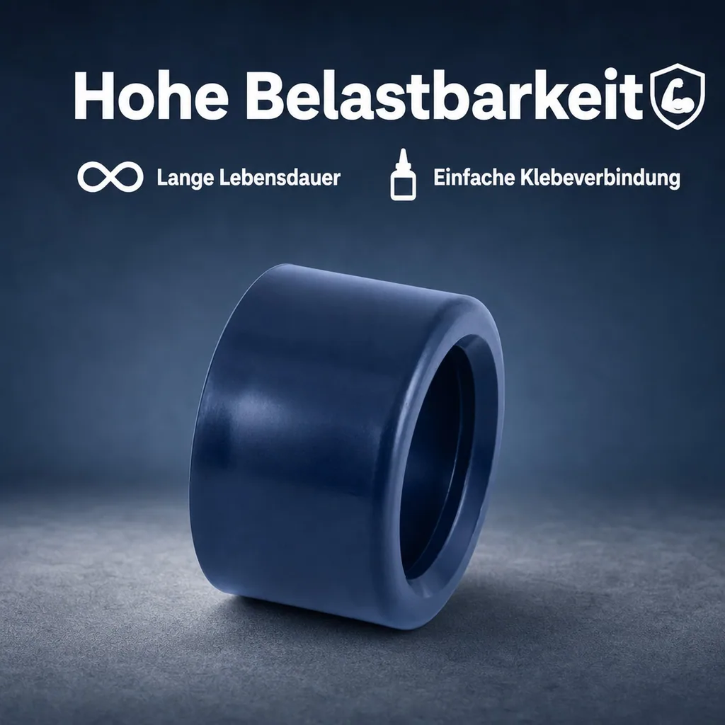 PVC Reduktion, 50 x 25 mm, PN16, PVC Fittings, Rohrreduzierung