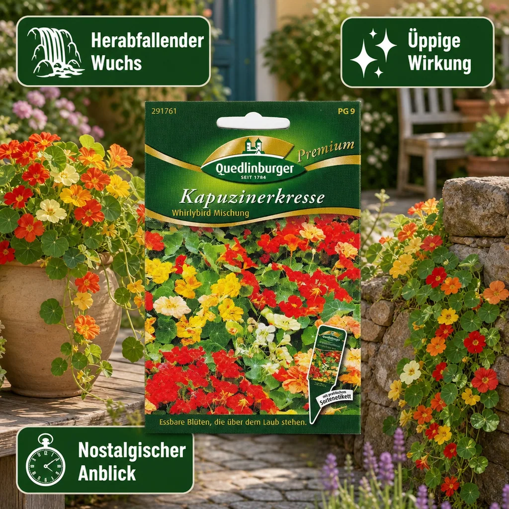 Kapuzinerkresse, Whirlybird Mischung