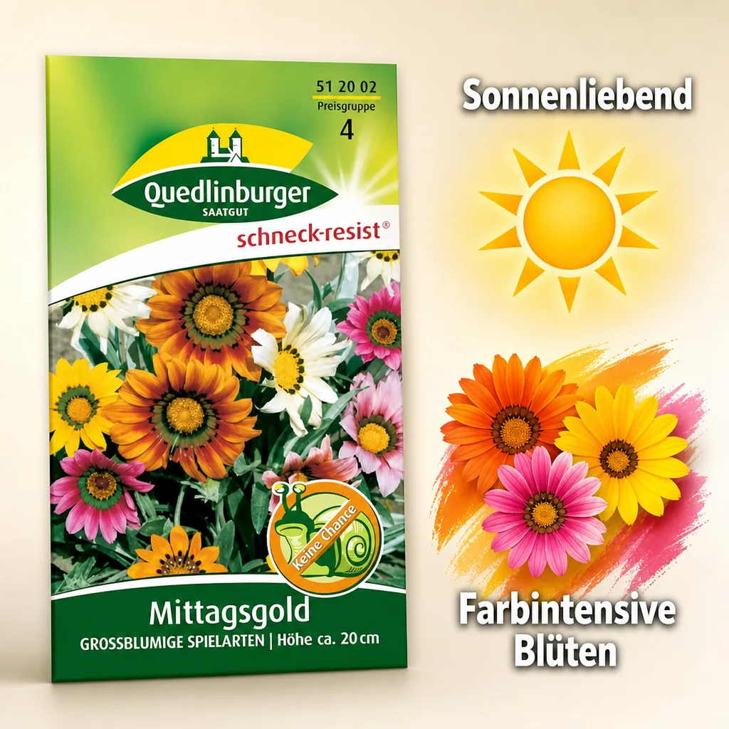Mittagsgold Samen, Mittagsblume Samen, Sommerblumen Samen