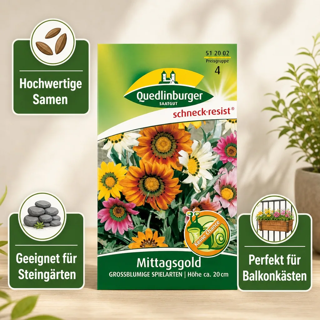 Mittagsgold Samen, Mittagsblume Samen, Sommerblumen Samen