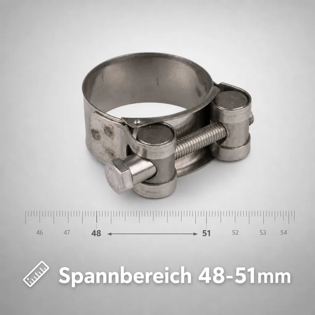 W2 Spannbacken-/ Gelenkbolzschellen 48-51mm