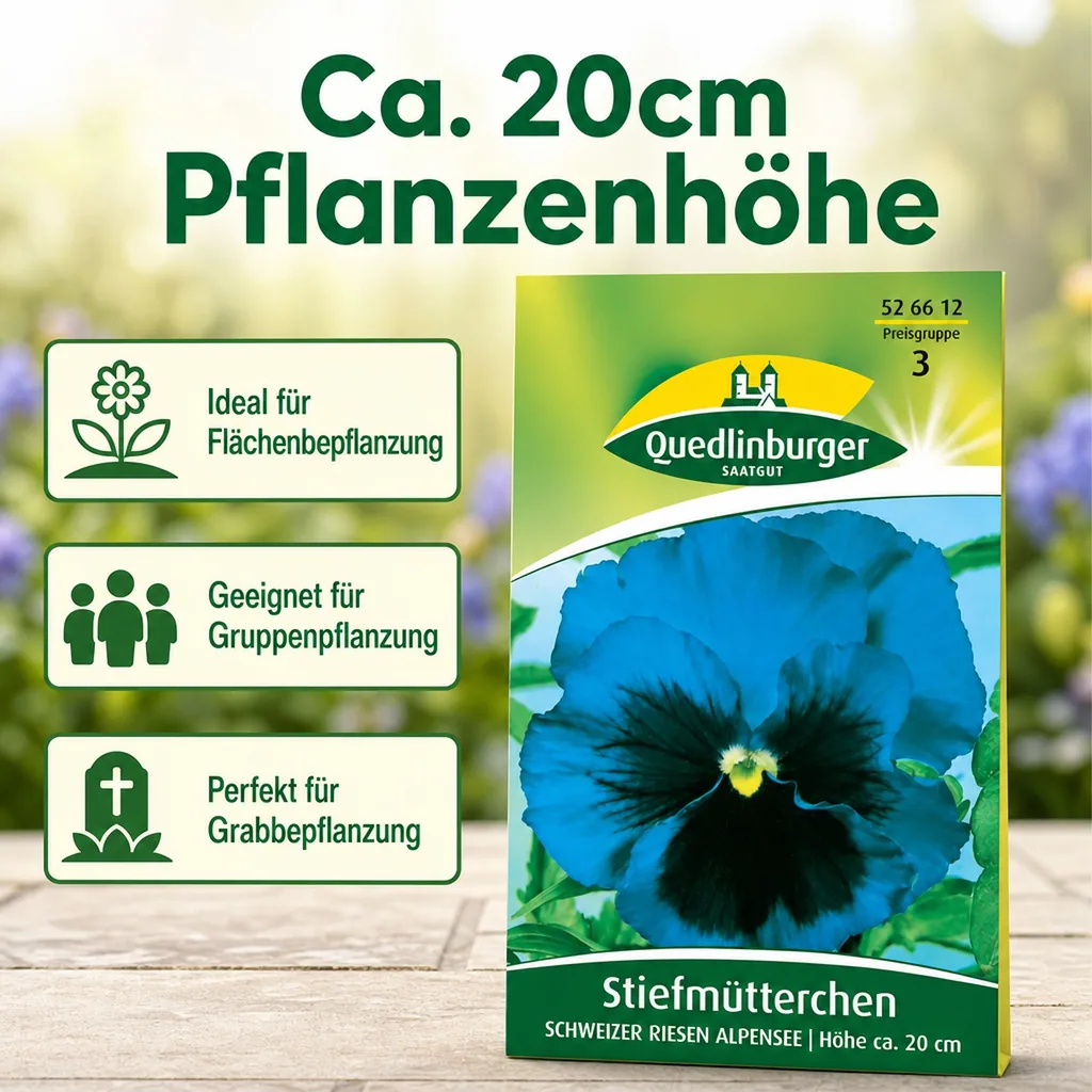 Stiefmütterchen kaufen, Frühlingsblumen für Balkon, zweijährig