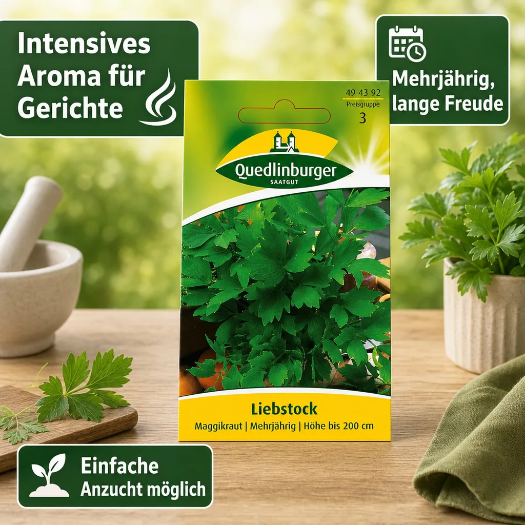 Maggikraut, Liebstöckel Samen, Heil- und Würzkraut