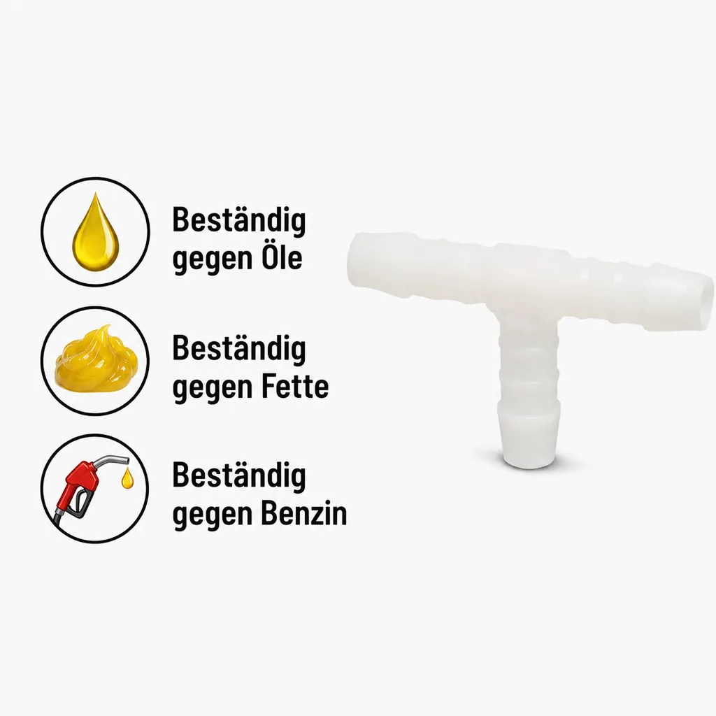 Schlauchverbinder Kunststoff T-Stück 5 mm