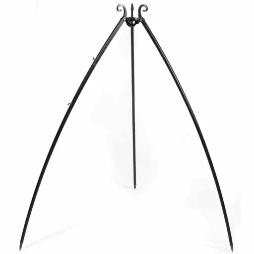 Schwenkgrill mit Dreibein, Edelstahl Grillrost 50cm, Gartengrill
