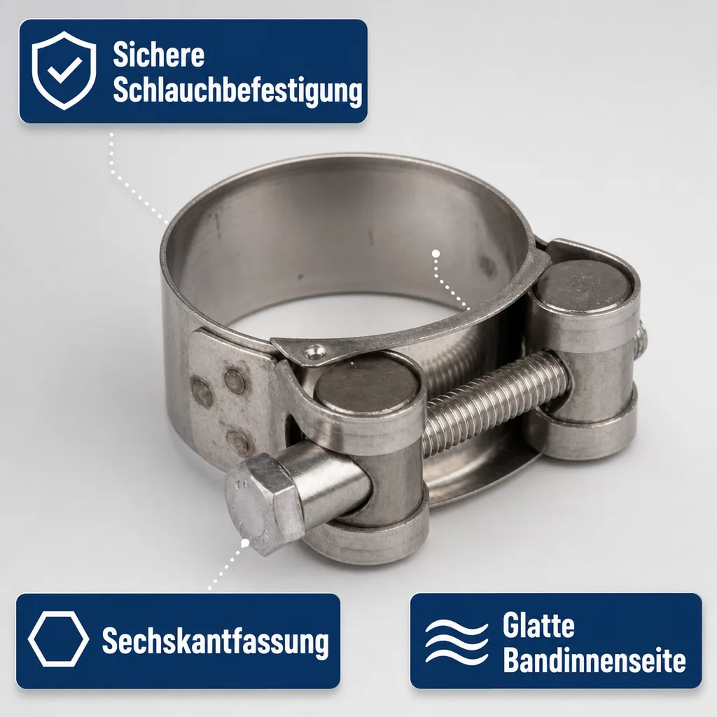 W2 Spannbacken-/ Gelenkbolzschellen 52-55mm