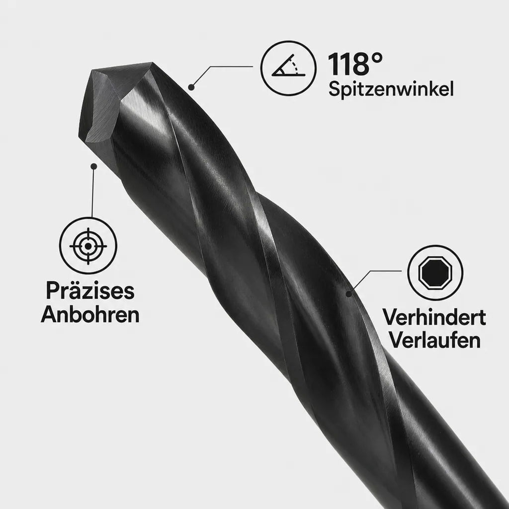 Spiralbohrer 20mm, HSS Spiralbohrer, DIN 338, Metallbohrer