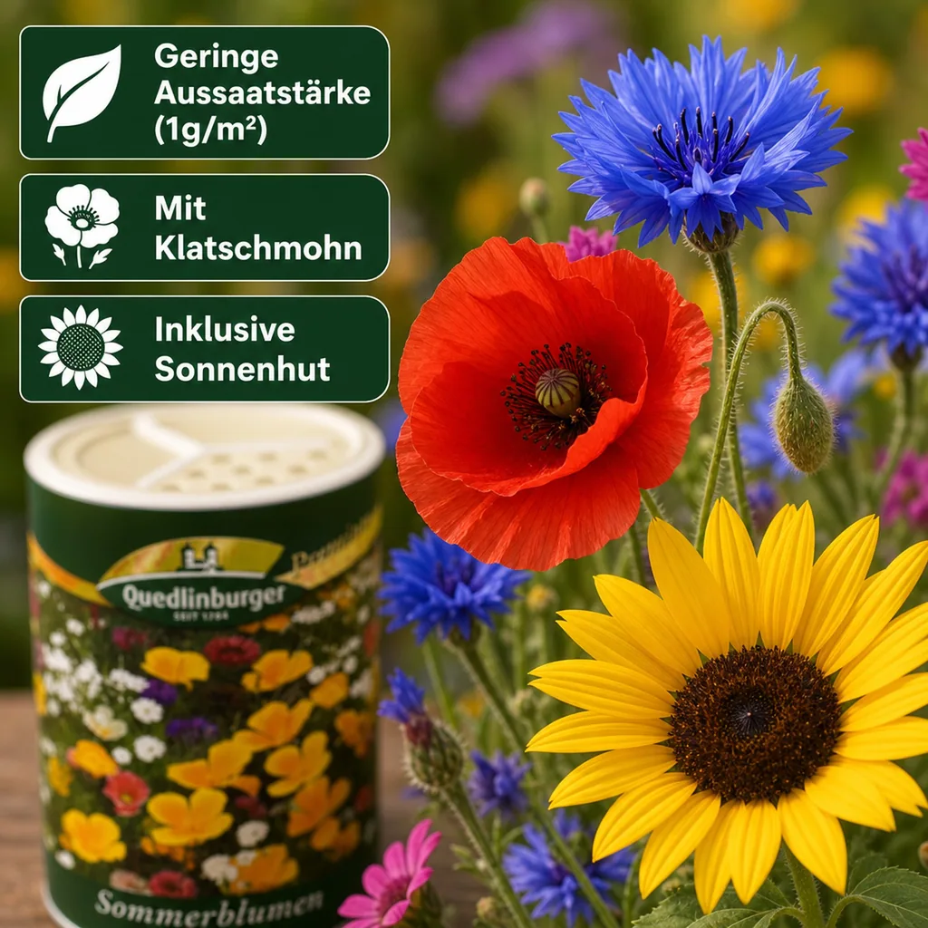 Sommerblumenmischung Dose 100g