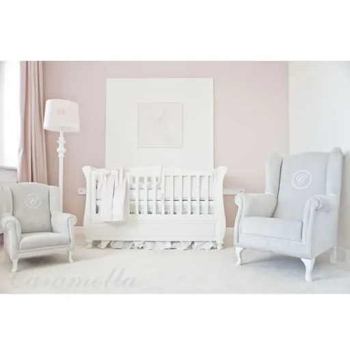 Caramella Babybett "Romantik" 140 x 70 weiss