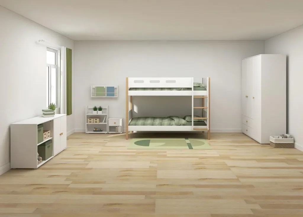 Flexa Kommode - Roomie, mit 1 Schublade, 38,5x41 cm, Farbe: Weiß/Eiche