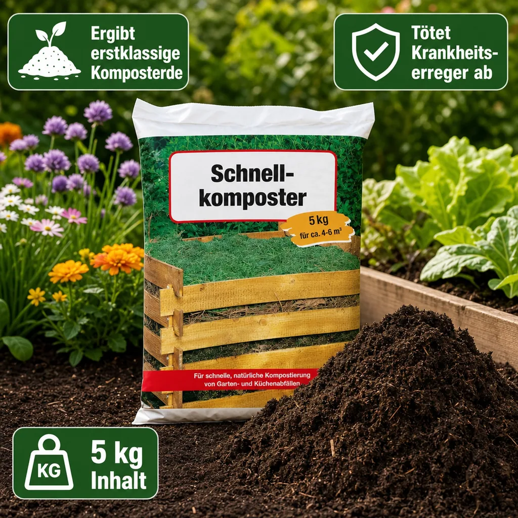 5 kg Schnellkomposter für ca. 4-6 m³