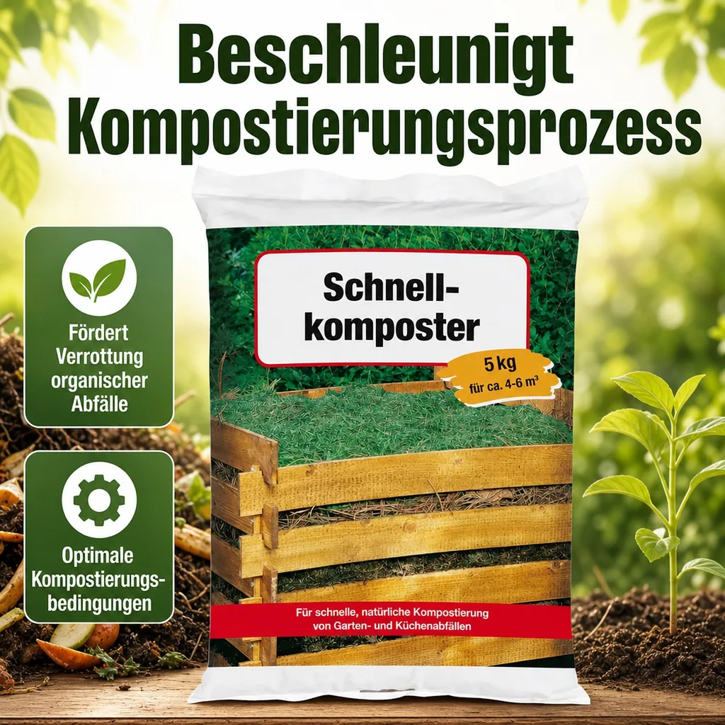 5 kg Schnellkomposter für ca. 4-6 m³