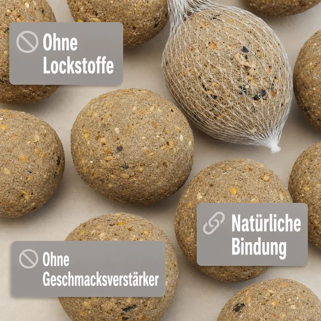 Meisenknödel 200 x ca.90 Gramm mit Netz
