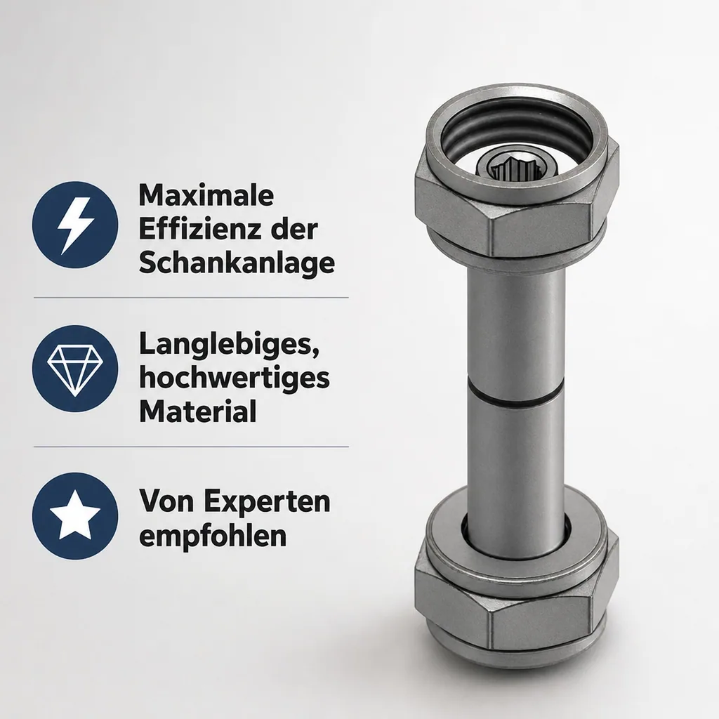 Verbindungsstück für Zwischendruckregler, 2x 5/8" Sechskantmuttern