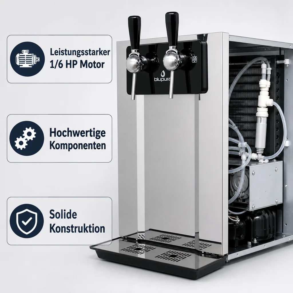 Wassersprudler, Wasserspender, Trinkwassersprudler - Blubar 80, Auftisch