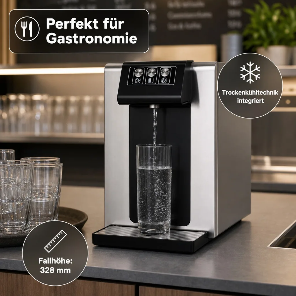 Wassersprudler, Wasserspender, Trinkwassersprudler - Blusoda 45 fizz, Auftisch