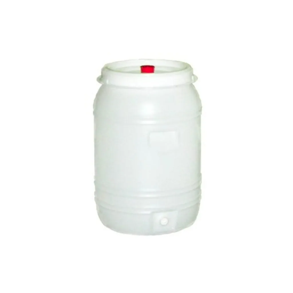 Gärbehälter, Getränkefass, Mostfass - Kunststoff, Gärspund + Zapfhahn, 60L