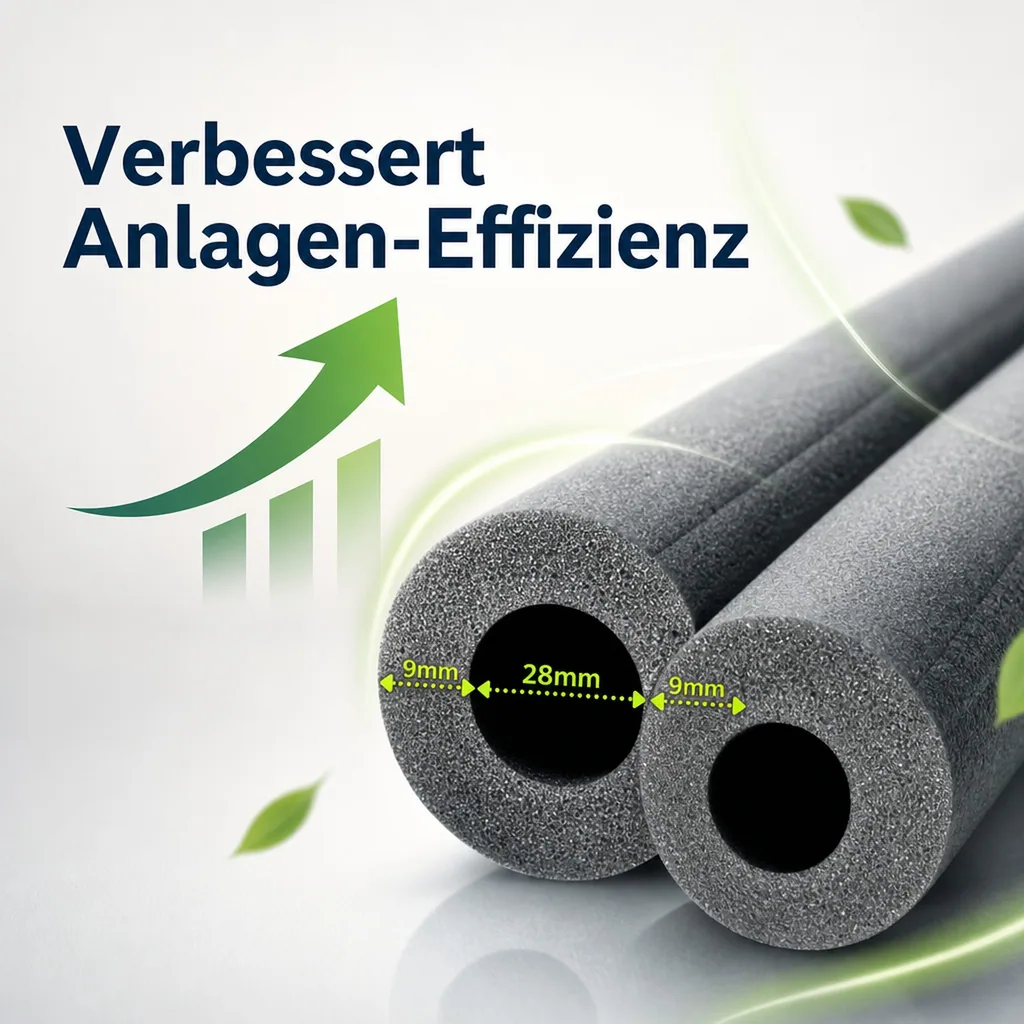CLIMAFLEX® 2m Isolierschlauch Ø 28 mm x 9 mm Dämmung