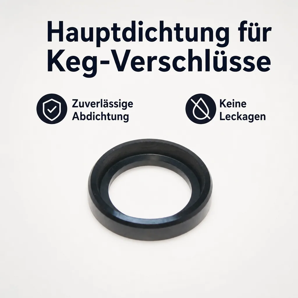 Dichtung, Hauptdichtung für Keg - Verschluss (Korb - Fitting) (Micro Matic)