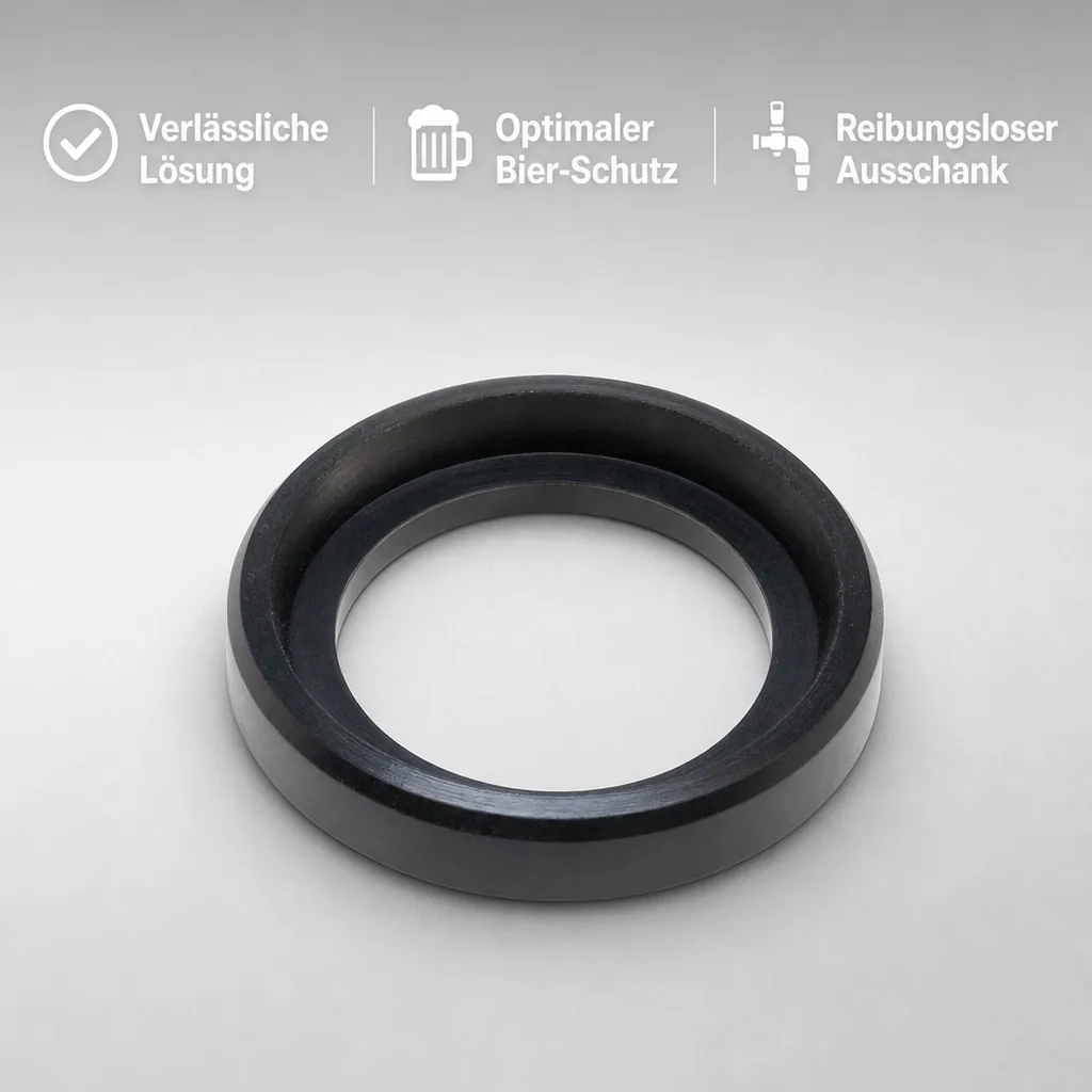 Dichtung, Hauptdichtung für Keg - Verschluss (Korb - Fitting) (Micro Matic)