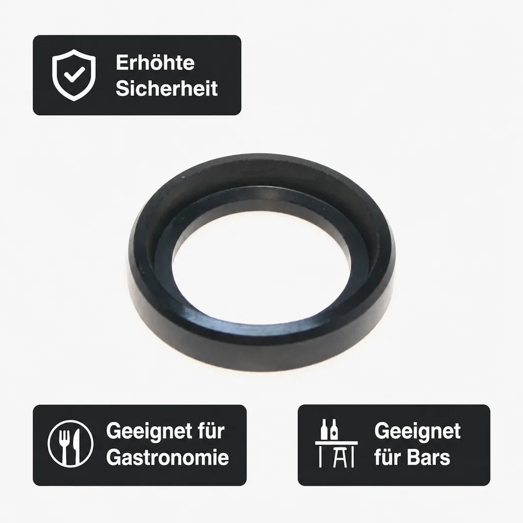 Dichtung, Hauptdichtung für Keg - Verschluss (Korb - Fitting) (Micro Matic)