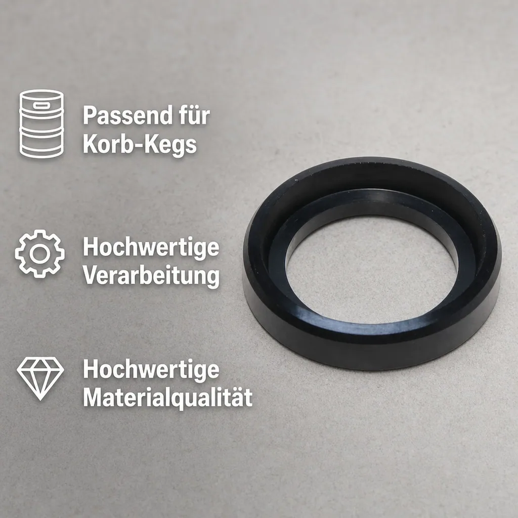 Dichtung, Hauptdichtung für Keg - Verschluss (Korb - Fitting) (Micro Matic)