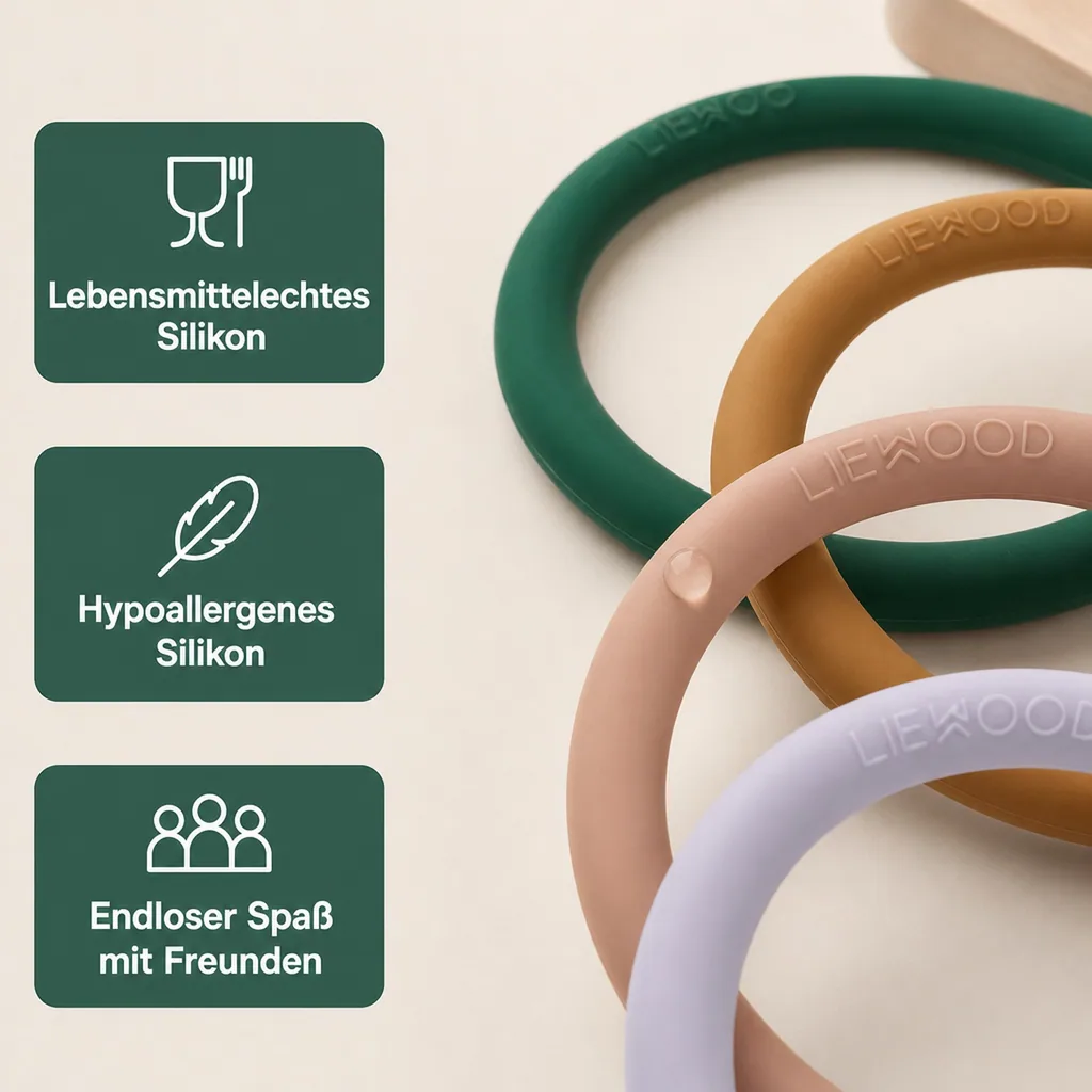 Liewood Ringwurfspiel - Ivan, Farbe: Garden green multi mix
