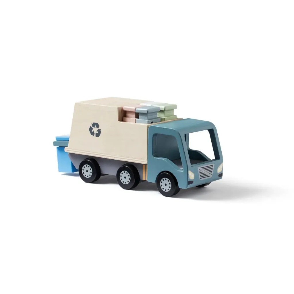 Kids Concept Spielzeug Müllwagen Holz