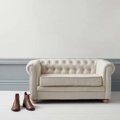 Kids Concept Kindersofa Chesterfield natur