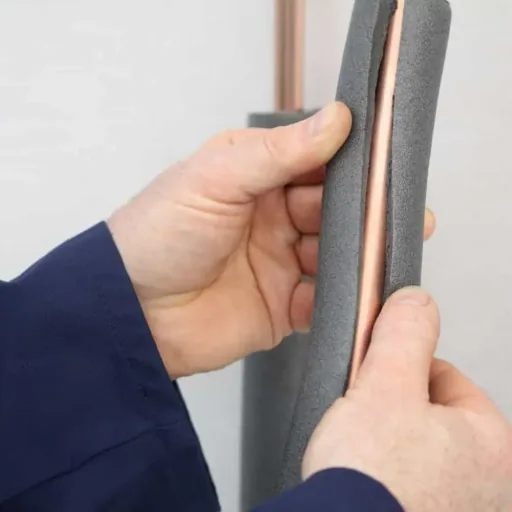 AEROFLEX® SH XT Rohrisolierung, Rohrdämmung - 2 m, selbstklebend, flexibles Isoliermaterial aus geschlossenzelligem Schaumgummi, schwarz - 48 x 10 mm