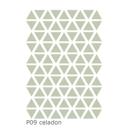 Lilipinso Wandsticker Basics Dreiecke, Farbe: black