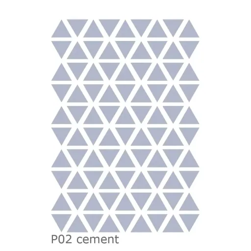 Lilipinso Wandsticker Basics Dreiecke, Farbe: black