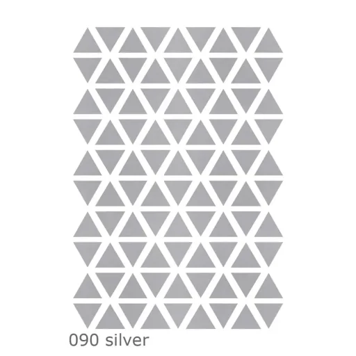 Lilipinso Wandsticker Basics Dreiecke, Farbe: black