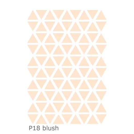 Lilipinso Wandsticker Basics Dreiecke, Farbe: black