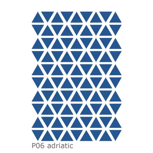 Lilipinso Wandsticker Basics Dreiecke, Farbe: black