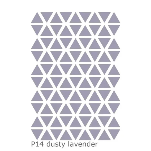 Lilipinso Wandsticker Basics Dreiecke, Farbe: black