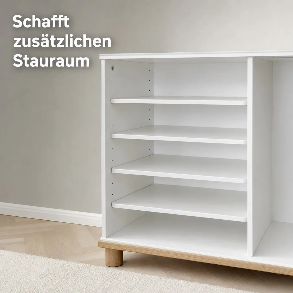 Oliver Furniture Wood Regal extra Einlegeböden, Anzahl: 5 Böden