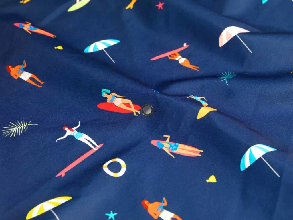 Play&Go Spielzeugsack, Spielzeugkorb, Spielzeug aufbewahrungstasche - Draussen, Farbe: Surfen