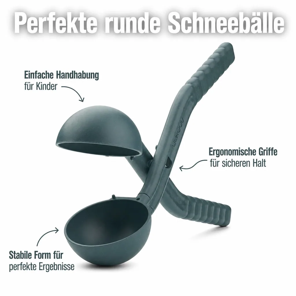 Liewood Schneeformer, Schneeballformer, Schneeballzange - Huey, Farbe: Whale blue