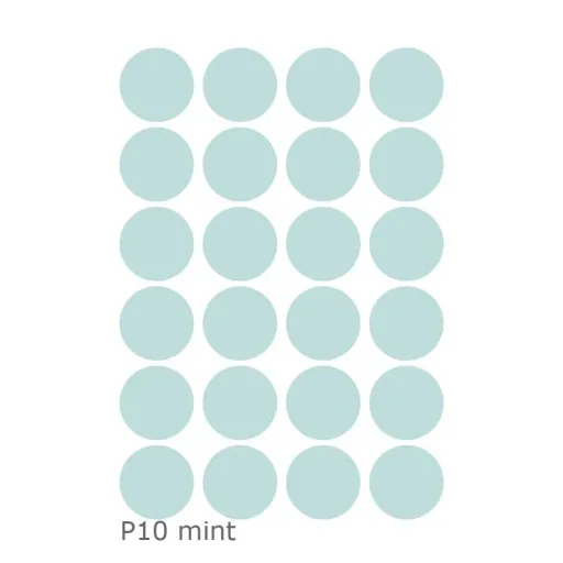 Lilipinso Wandsticker Basics Riesenpunkte, Farbe: cold grey