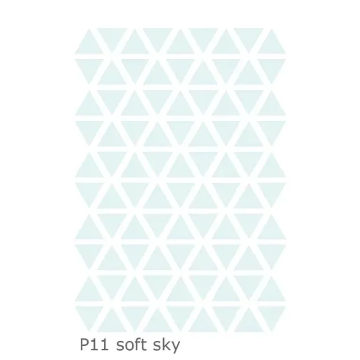 Lilipinso Wandsticker Basics Dreiecke, Farbe: pineapple