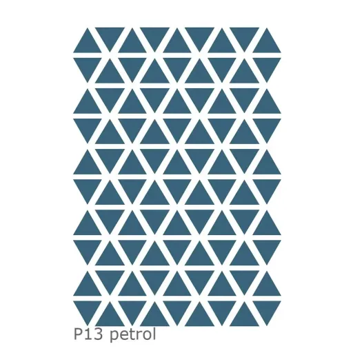 Lilipinso Wandsticker Basics Dreiecke, Farbe: pineapple