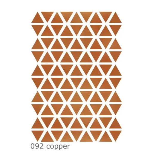 Lilipinso Wandsticker Basics Dreiecke, Farbe: pineapple