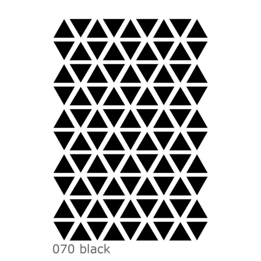 Lilipinso Wandsticker Basics Dreiecke, Farbe: pineapple