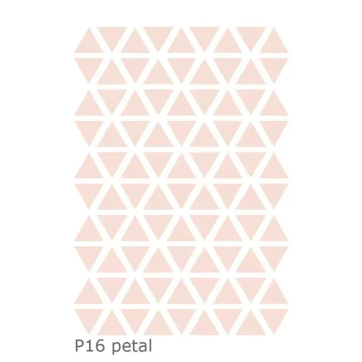 Lilipinso Wandsticker Basics Dreiecke, Farbe: pineapple