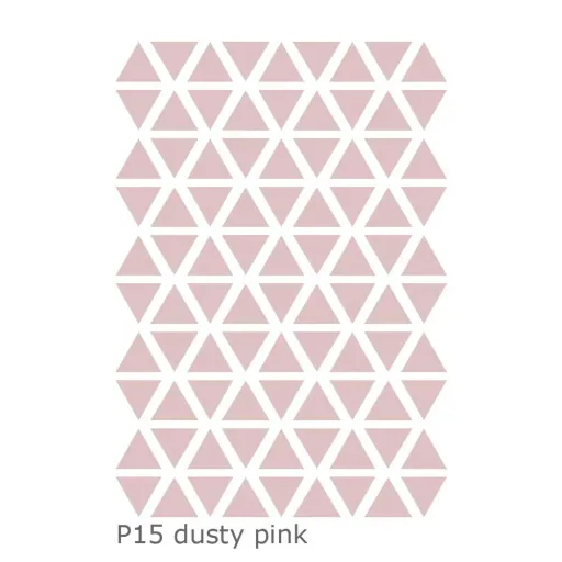 Lilipinso Wandsticker Basics Dreiecke, Farbe: pineapple
