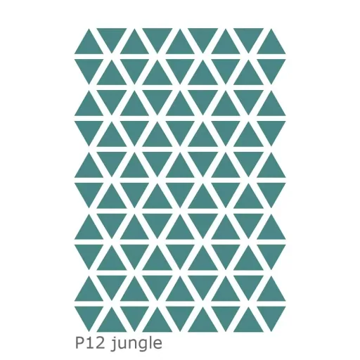 Lilipinso Wandsticker Basics Dreiecke, Farbe: pineapple